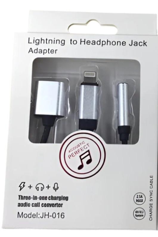 8 Pin to headphone jack adapter ( IPHONE ) ( Connector )