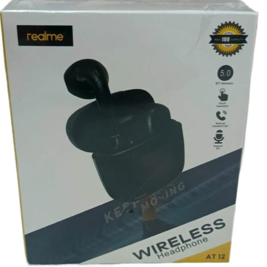 Realme AT12 Original Wireless Headphones TWS Earbuds